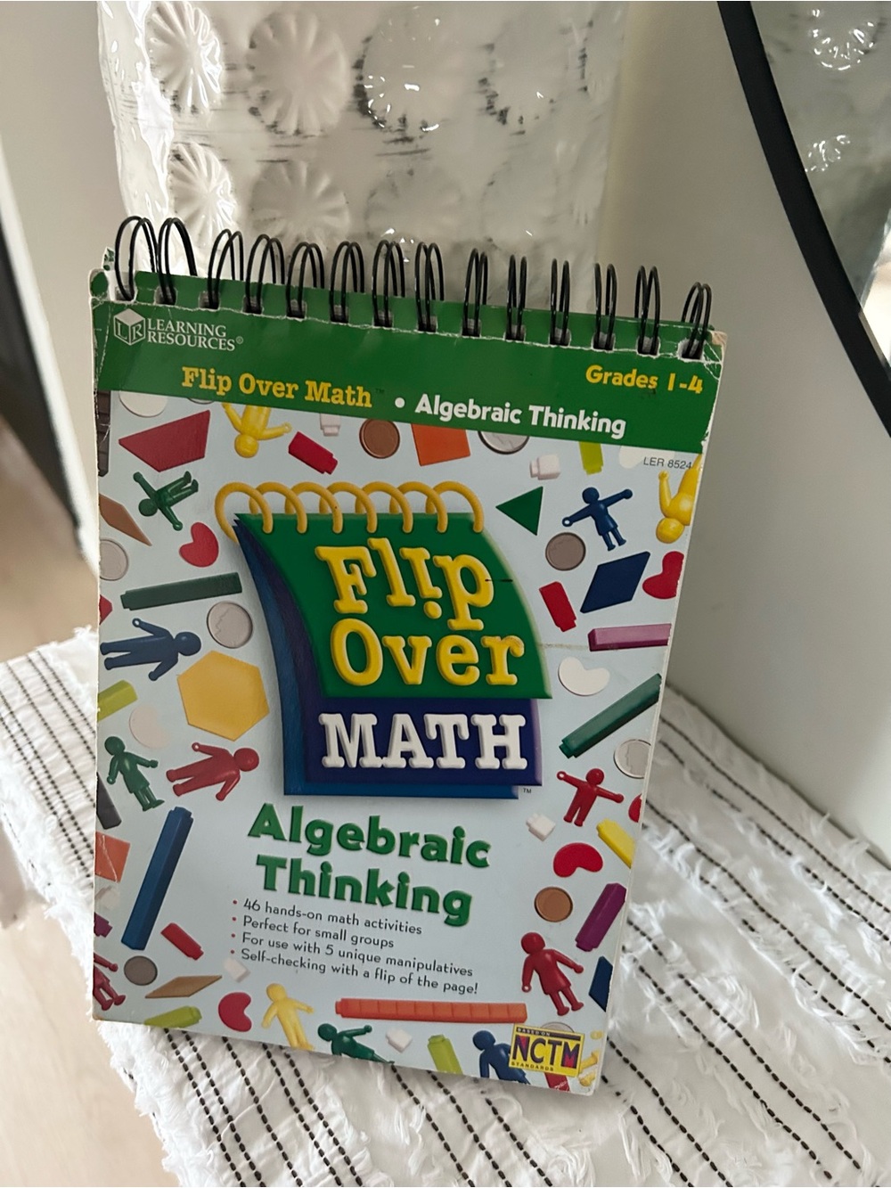 Learning Resources Flip Over Math Algebraic Thinking Flipbook